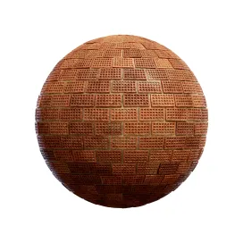 Old brown brick wall